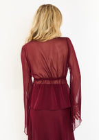 Solstice Tie Front Top
