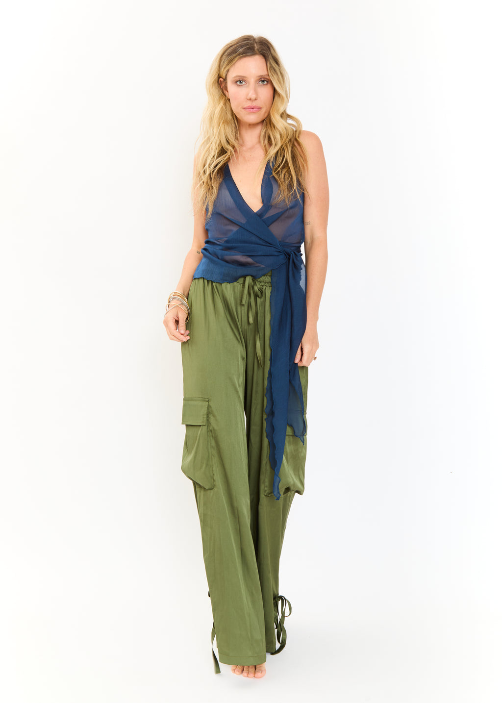 Luna Wrap Halter Top