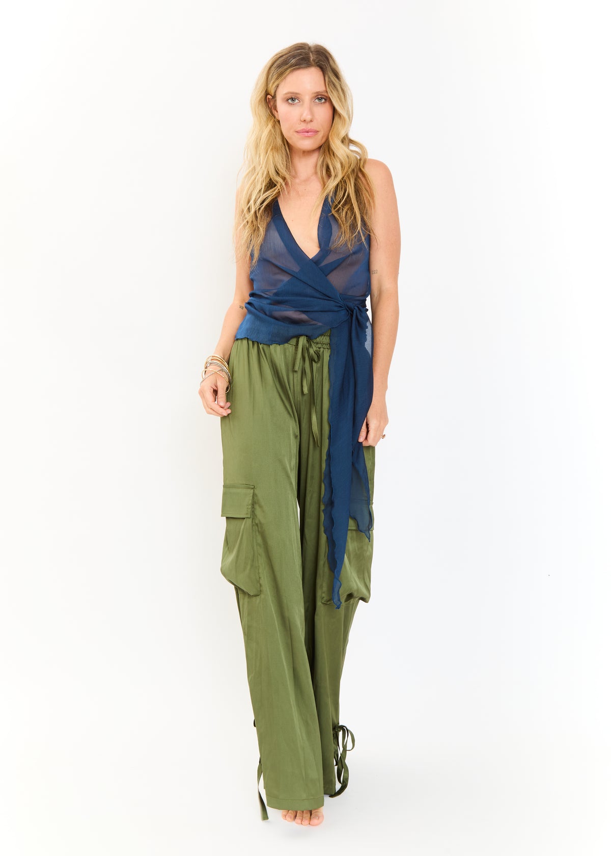 Luna Wrap Halter Top
